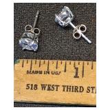 * Sterling silver earrings