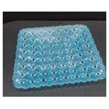 Vintage Fenton? Daisy blue dish