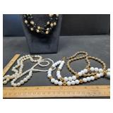 * Vintage beaded necklaces