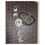 Necklace and earring sets,