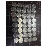 40, 2002D Indiana State Quarters