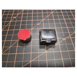 2 Snuff/pill boxes, antique