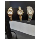 * 3 ladies watches