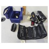 Vintage purses and make up totes