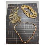Heavy vintage gold chains