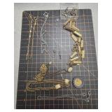 Watch chains and fobs and swivel clips