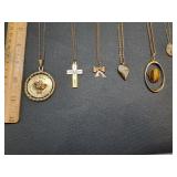 * Gold toned necklaces