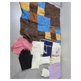 Hanker chiefs and gloves ??