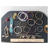 Assortment of bracelets