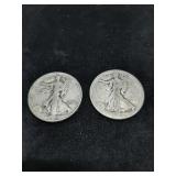 *Liberty head 1943 & ? Half dollar coins