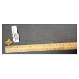 * Victorian Hat Pin, green rhinestone leaf