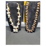 * 2 seashell leis