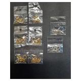 * Rhinestone tennis bracelets (unopened) 6 gold