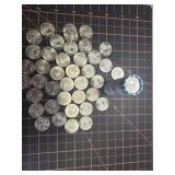 2 rolls, 2005P/D Buffalo Nickels