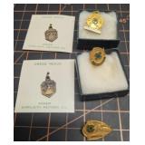 4H pins/pendants vintage