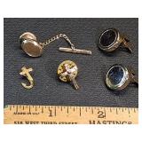 * Lapel pins tie tacks button covers