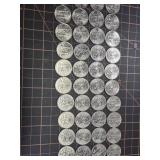 40, 2001D Vermont State Quarters