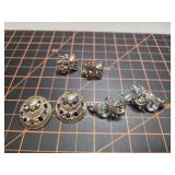 Vintage Rhinestone earrings