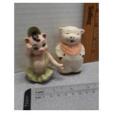 *Salt and pepper ceramic pigs