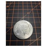 1oz .999 silver buffalo round
