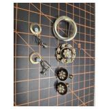 Jewelry set and earrings