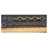 * 2 chunky chain bracelets