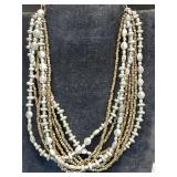* Authentic Premier Designs multi strand silver