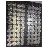 80, 2001P/D N. Carolina State Quarters