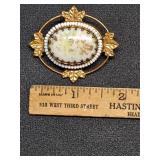 * Vintage Miriam Haskell brooch