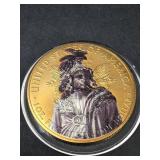 Rare 2009 Gold plated Silver 1oz Eagle with