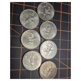 6, 1999 Delaware P/D state quarters