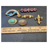 * Antique pins