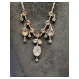 * Vintage crystal necklace