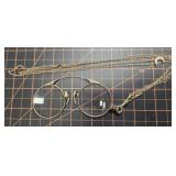 10kt goldfilled Longaurd opal pearl slide pince-