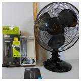 Braun unused Series 3 ProSkin Shaver & table fan