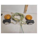 Trailer lights, magnetic