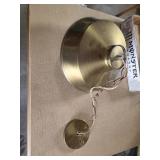 Brass hanging light