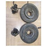 Tires and hubs