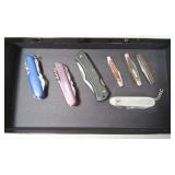 * Pocket knives (7)