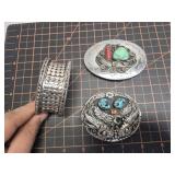 Western buckles and bracelet