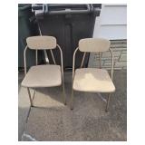 Folding chairs
