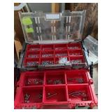 Keter toolbox & contents 17wx6hx8d