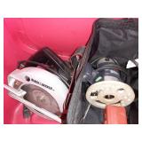 Black & Decker skill saw & skil router and tote