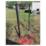 Gong Stand & 2 gongs 32wx52hx29d