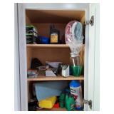 Contents of cabinet
