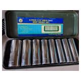 9 Piece1/2' Drive SAE Deep Socket Set Omaha