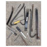 Pry bars punches+