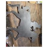 Cowgirl cut out