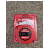 Craftsman 100ft tape measure new