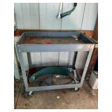 Wheeled cart & swing